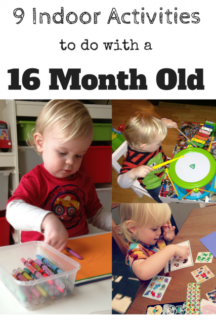 9 Indoor Activities to do with a 16 Month Old 