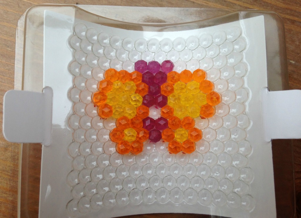 Jewel Rings Aquabeads butterfly 1