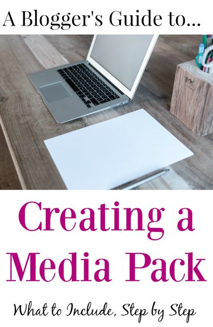 Blogger's Guide to Creating a Media Pack