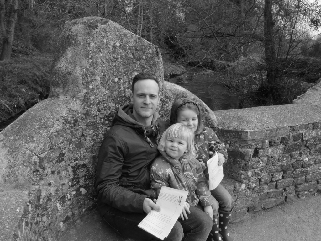 family at Dunster Castle