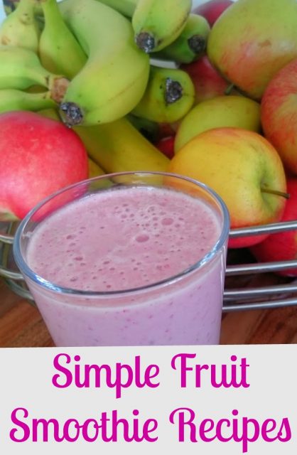 Simple Fruit Smoothie Recipes