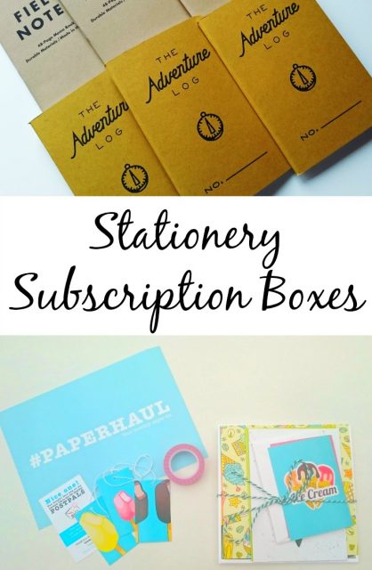 Stationery Subscription Boxes