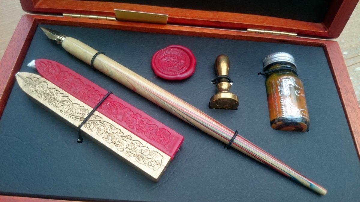 Writing and Wax Sealing Set