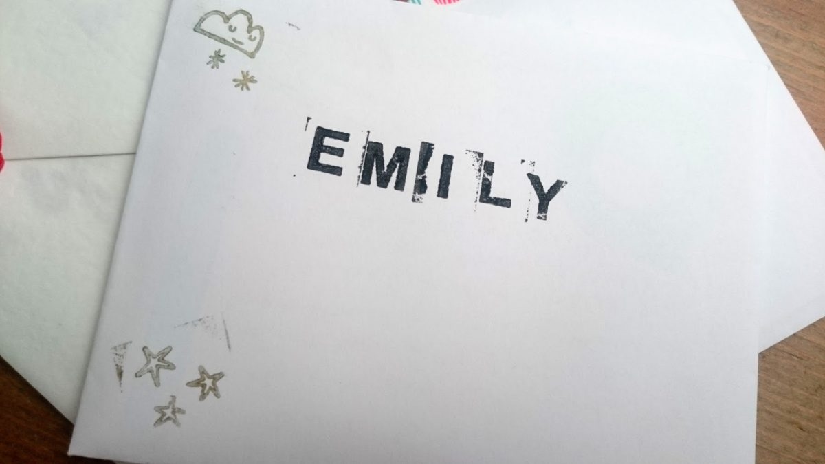 envelope art with stampers