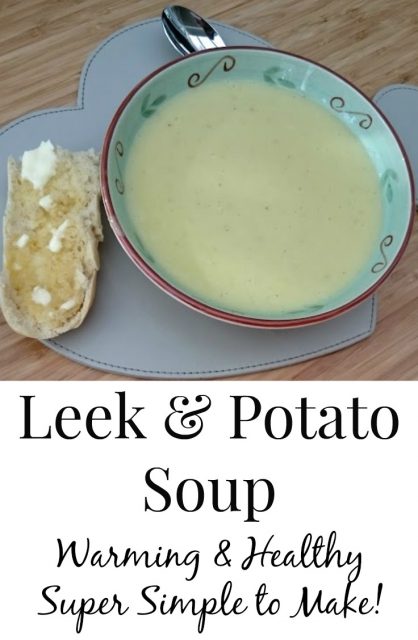 Leek & Potato Soup with Crusty Bread