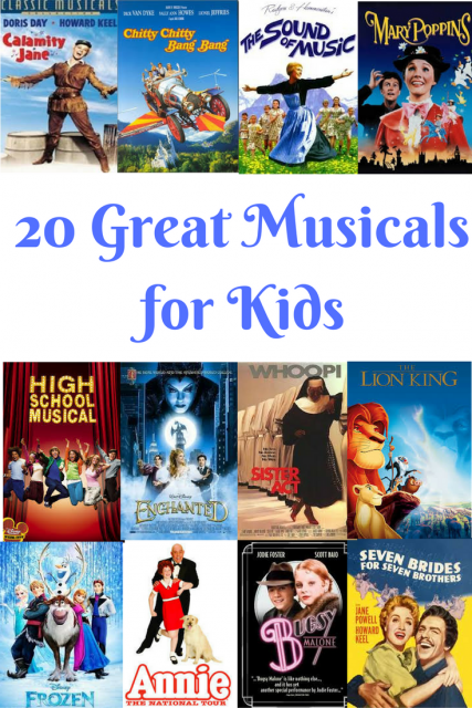 20 Great Musicals for Kids