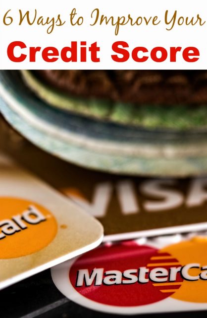 6 Ways to Improve your Credit Score