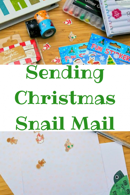 Sending Christmas Snail Mail