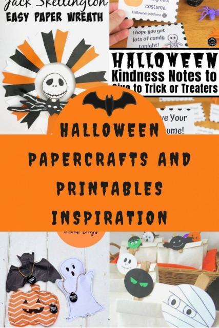 halloween printables papercrafts