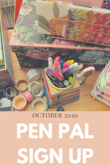 pen pal sign up