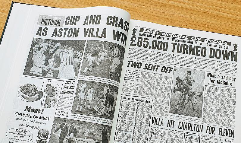 Historic Newspapers Aston Villa pages